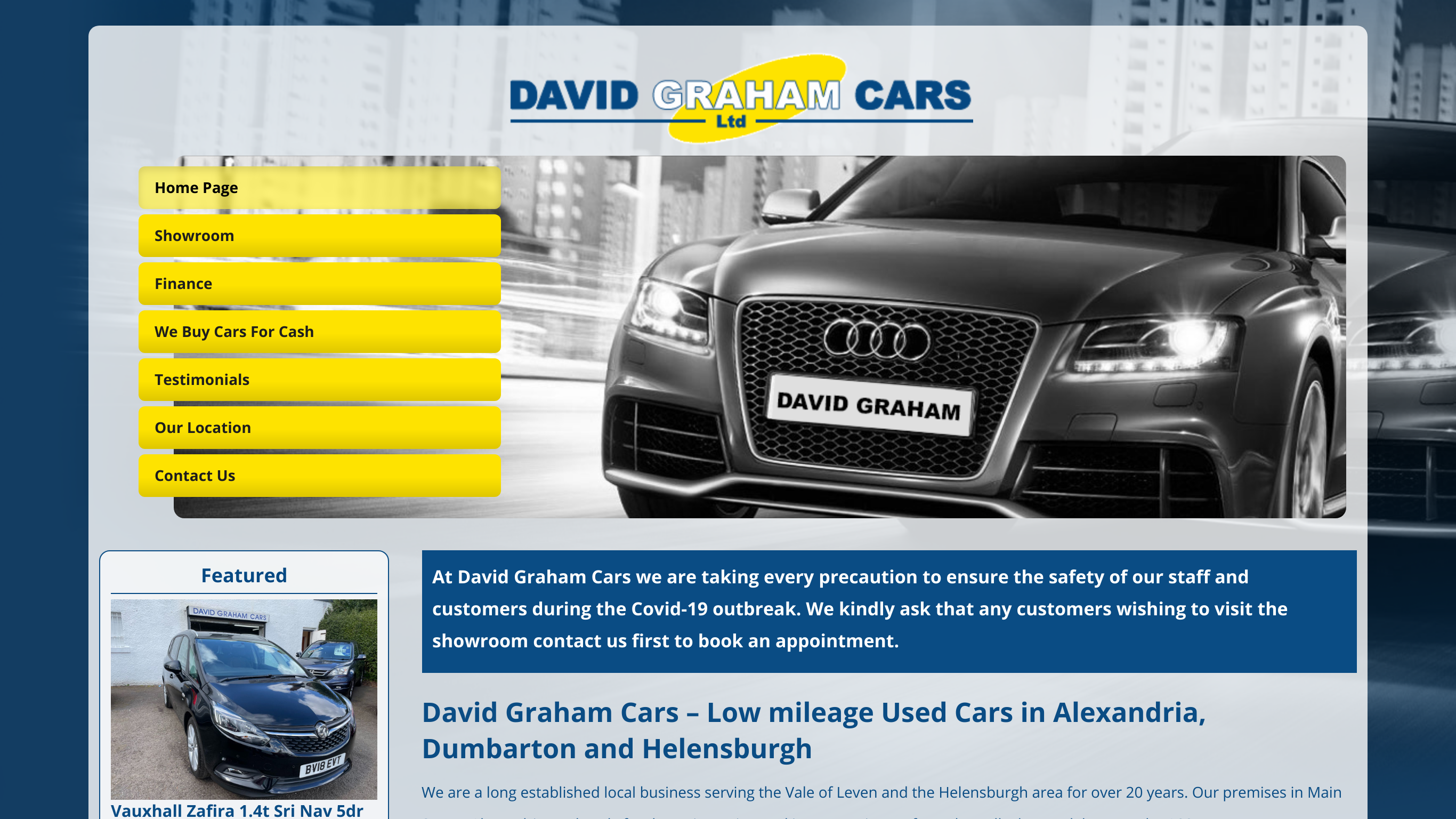 screenshot taken from www.davidgrahamcars.com