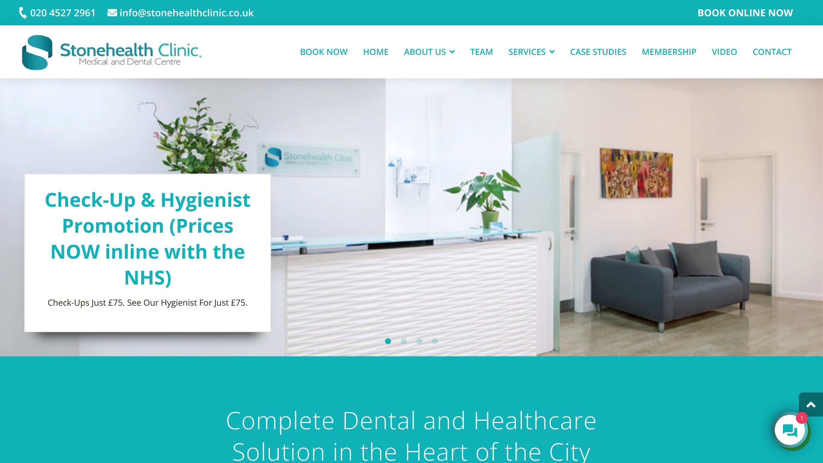 screenshot taken from stonehealthclinic.co.uk