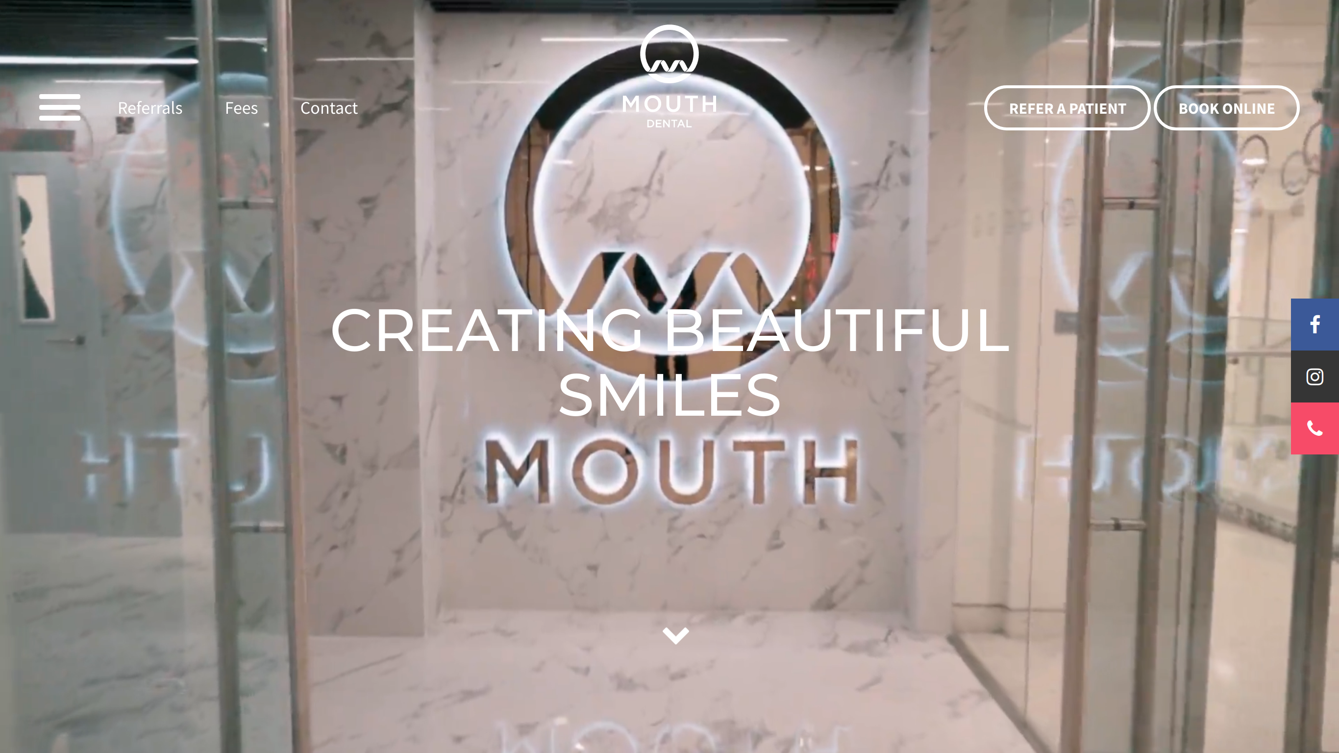 screenshot taken from watersidedentalhealth.co.uk