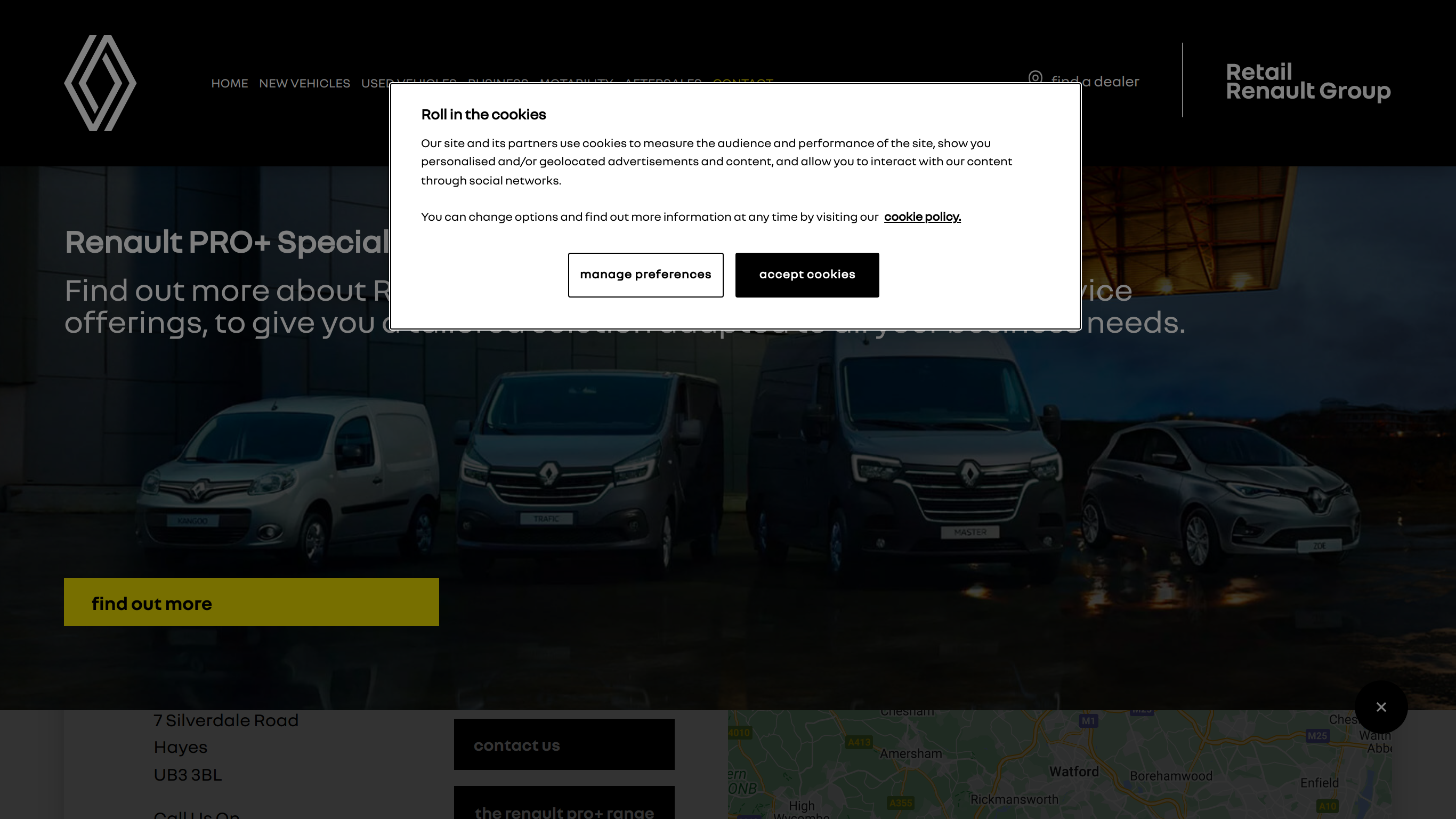 Renault Hayes Van Centre screenshot taken from https://www.retailgroup.co.uk/renault/find-a-dealer/renault-hayes-van-centre