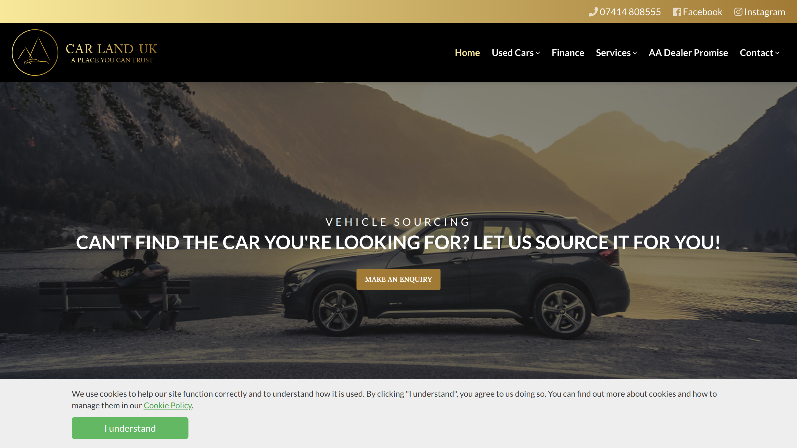 screenshot taken from https://carlanduk.com/