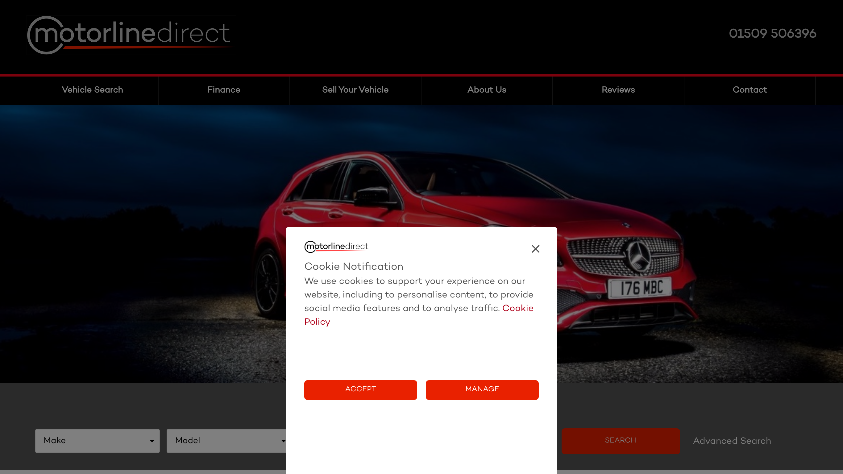 screenshot taken from http://www.motorlinedirect.co.uk/