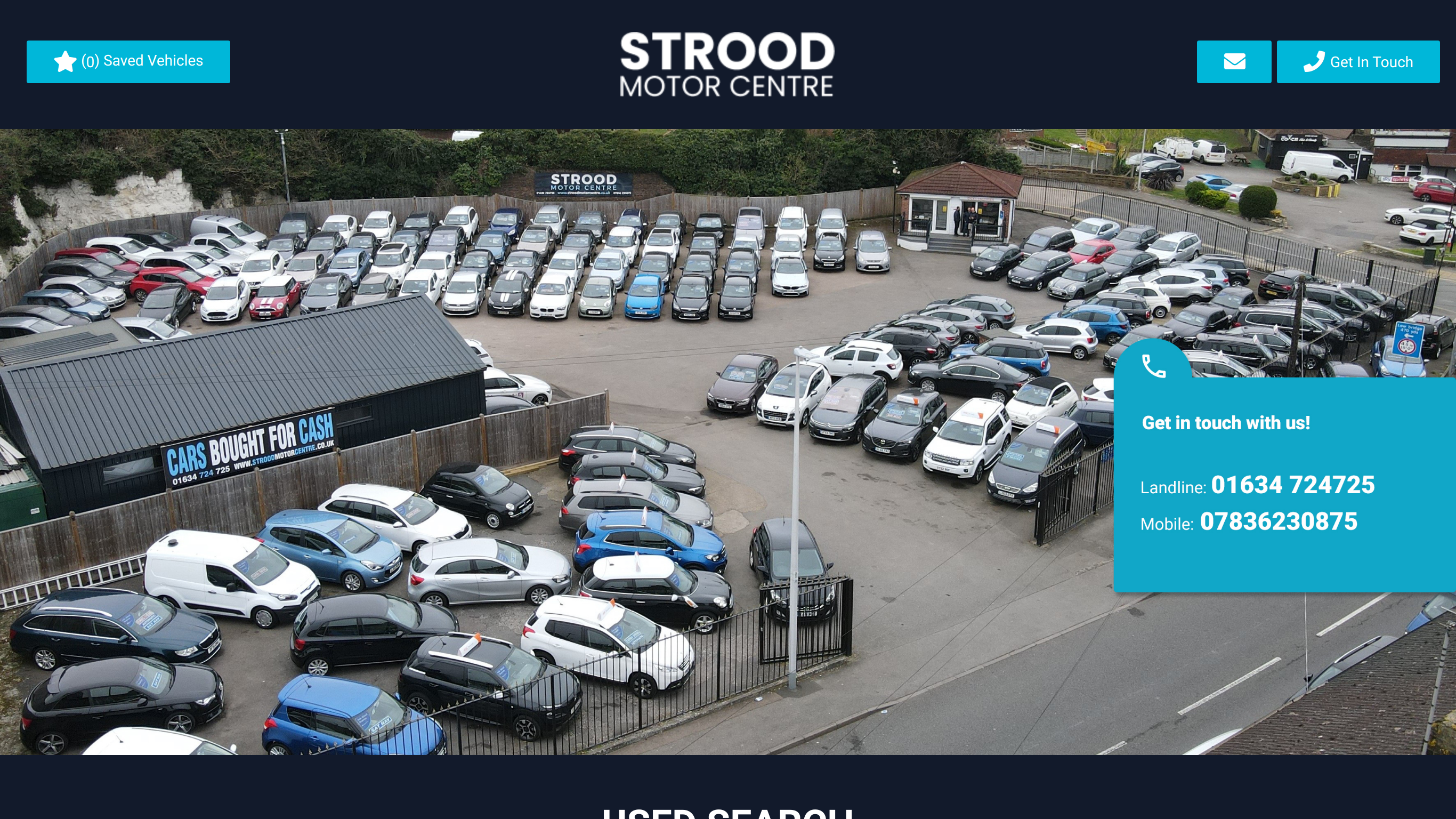 Strood Motor Centre screenshot taken from http://www.stroodmotorcentre.co.uk/